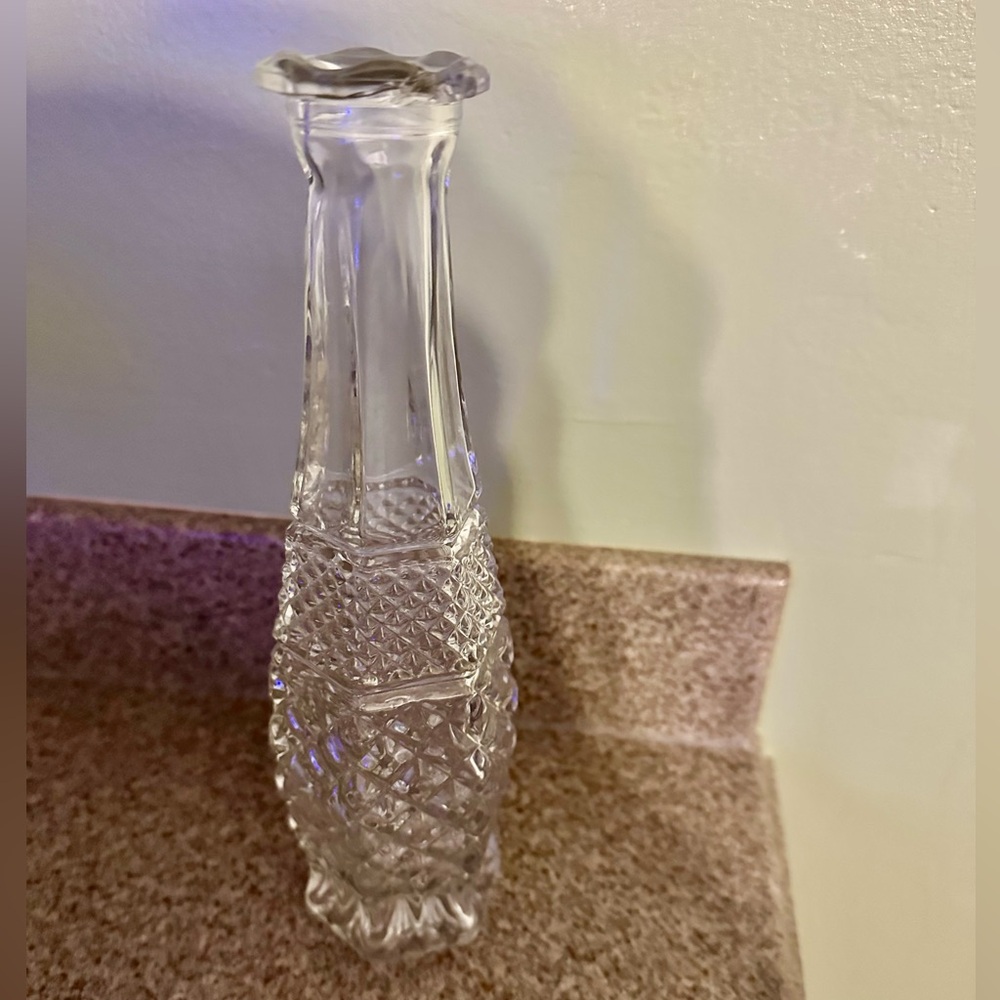 Vintage Wexford glass vase